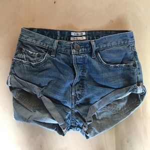 One Teaspoon Vintage Bandits Jean Shorts